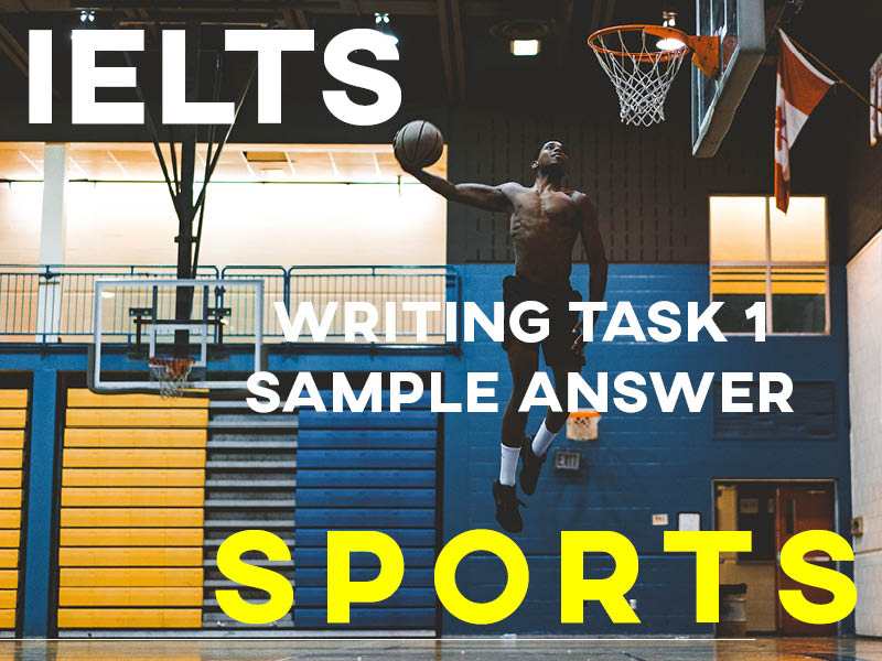 IELTS Writing Task 1 Sample Answer: Sports