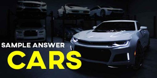 IELTS Task 2 Writing Cars