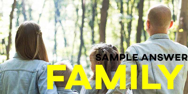 IELTS Writing Task 2 Sample Answer: Family and the Home