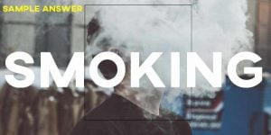 IELTS Writing Task 2 Smoking