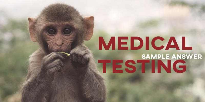 IELTS Writing Task 2 Sample Answer: Medical Testing (Real Test)