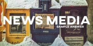IELTS Sample Answer News Media Influence
