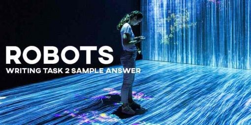 IELTS writing task 2 robots