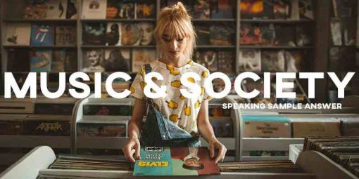 IELTS essay music society