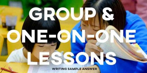ielts writing task 2 sample answer essay group one on one lessons
