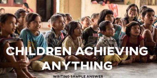 ielts cambridge 15 children achieve anything