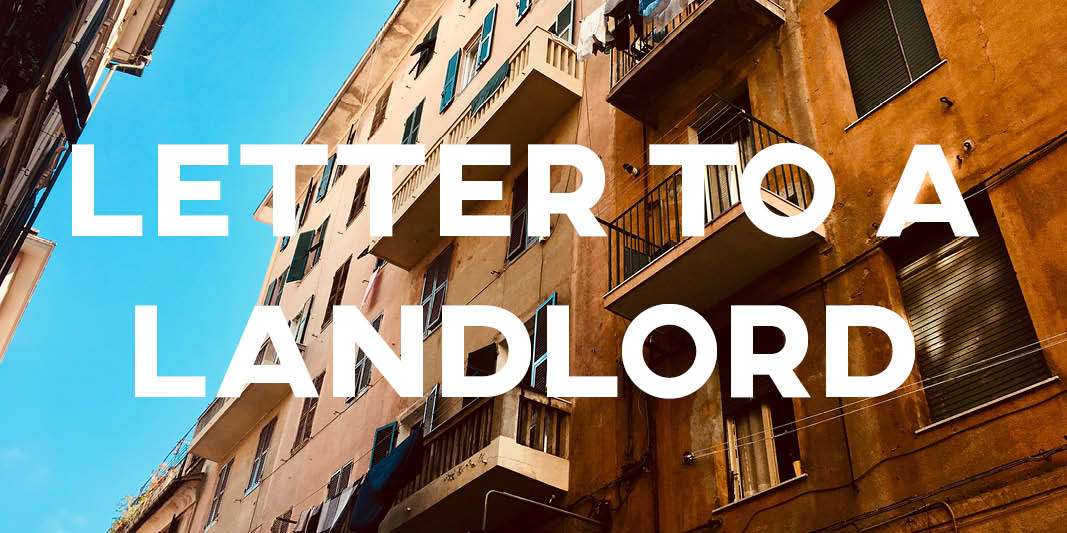 IELTS Essay: Letter to a Landlord