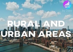 ielts essay rural and urban areas