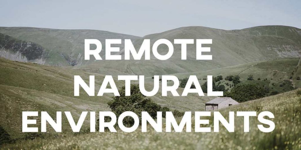 IELTS Essay: Remote Natural Environments