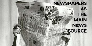 IELTS Essay: Newspapers Main News Source