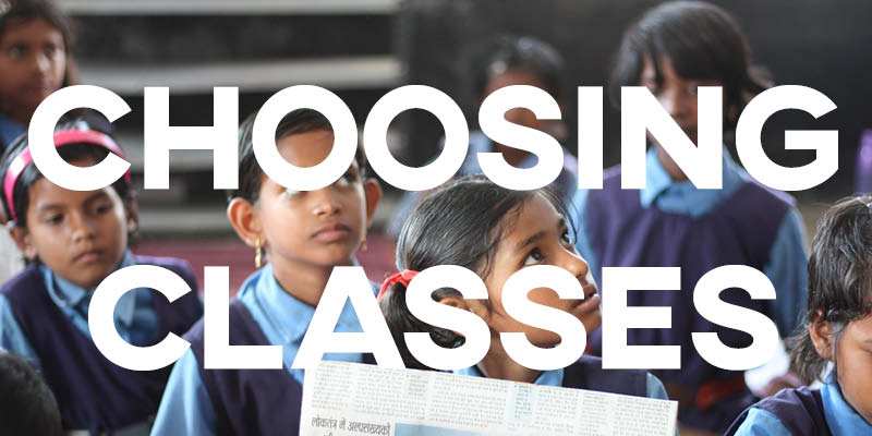 IELTS Essay: Choosing Classes