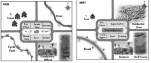 IELTS Essay Map Town