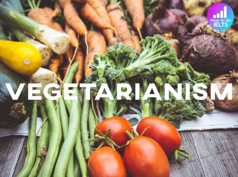 vegetarian diet ielts essay