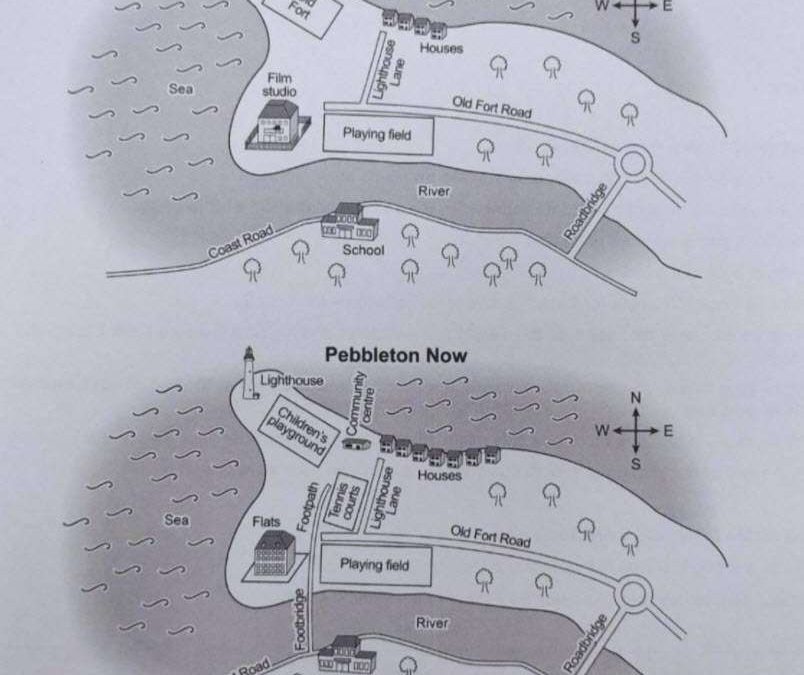 IELTS Essay: Map of Pebbleton