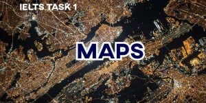 ielts task 1 maps