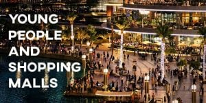 ielts Young People and Shopping Malls