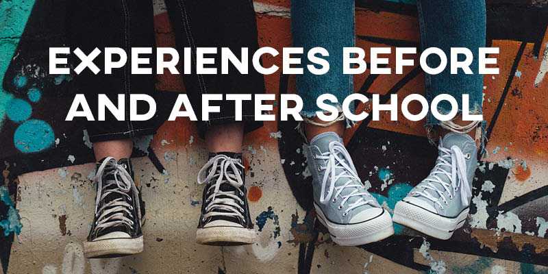 IELTS Essay: Experiences Before and After School