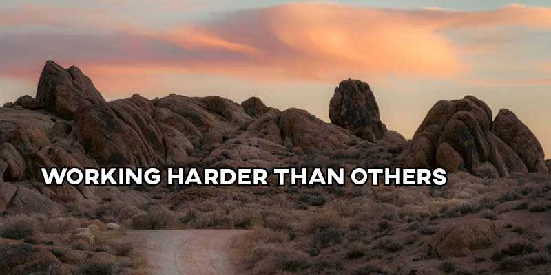 IELTS Essay: Working Harder than Others